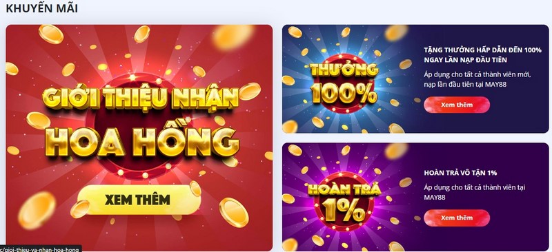 Những chú ý khi tham gia khuyến mãi MAY88